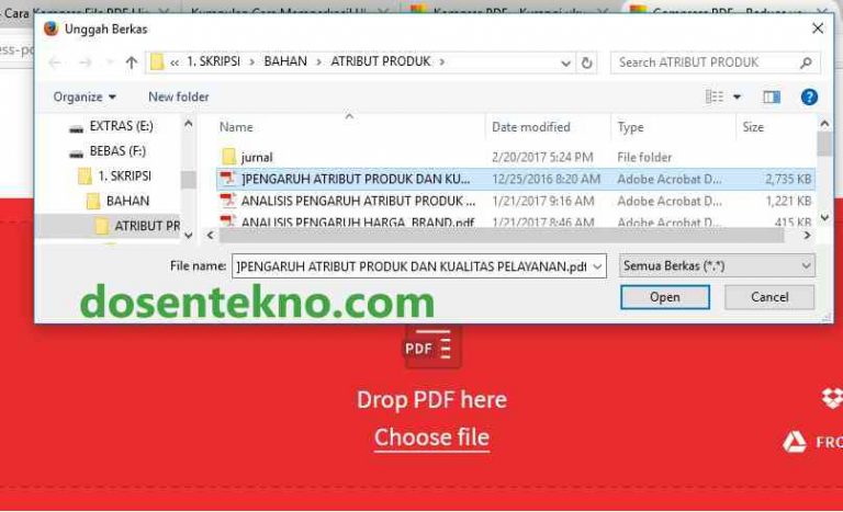 6 Cara Compress File PDF Menjadi Kecil "Offline dan Online"