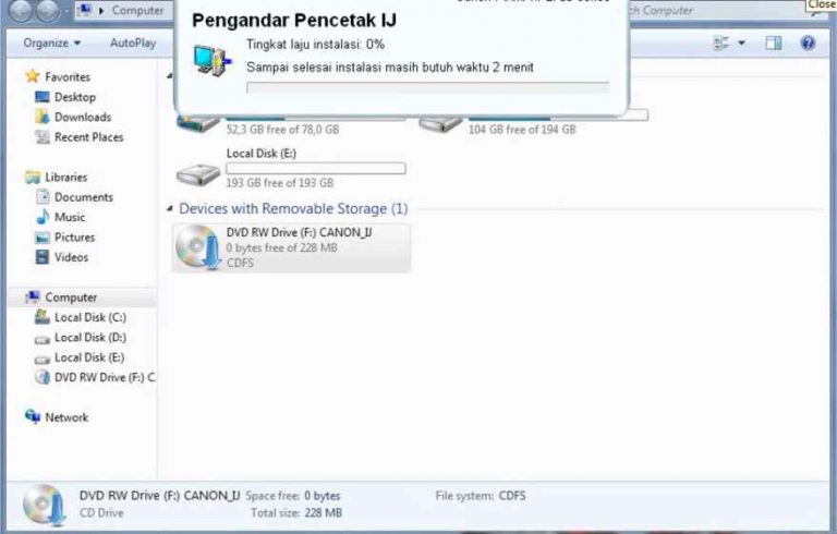 7 Cara Instal Printer Canon IP2770 Ke Laptop [Mudah]